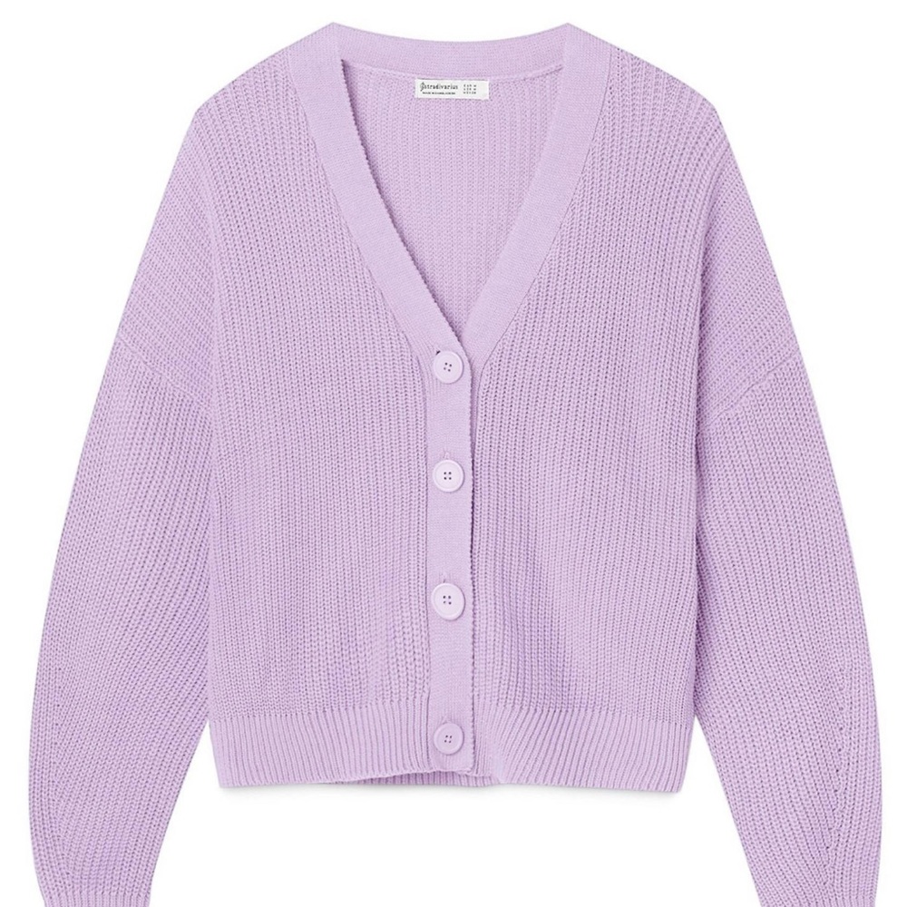 Stradivarius Boxy Lilac Sweater Size S